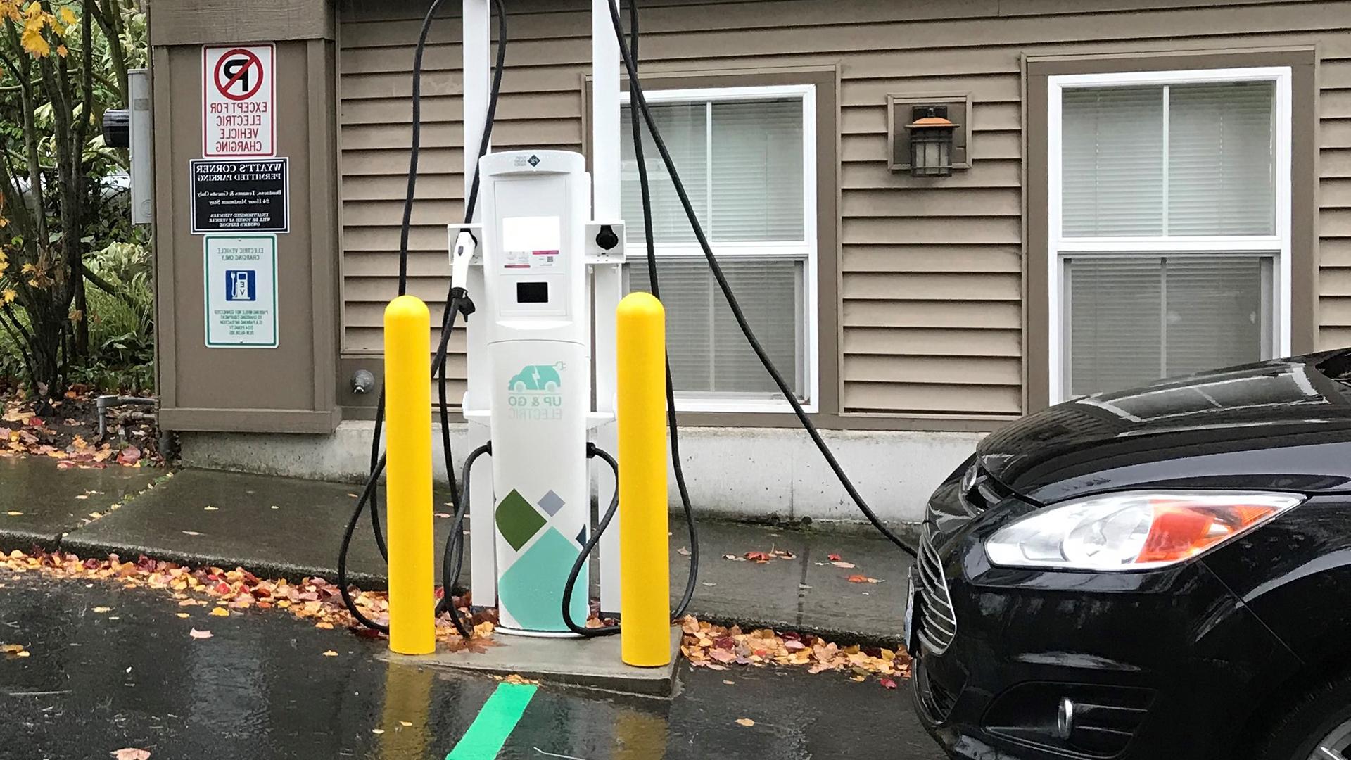 Bainbridge岛的Senga LLC是PSE服务区40家通过我们的工作场所 charging试点项目获得电动汽车充电的企业之一.